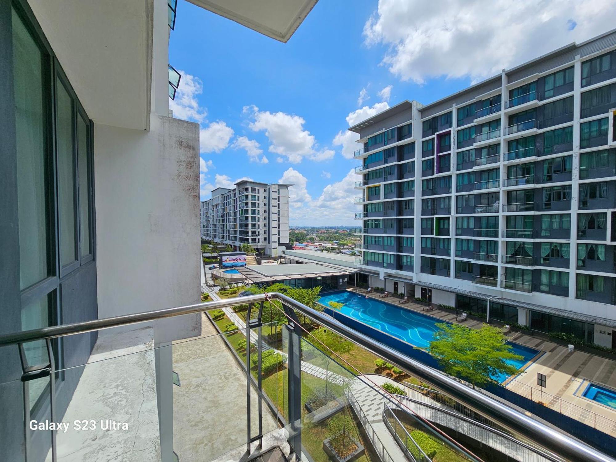 Lovely Vivacity Jazz Suite 2 Cozy Condo 2 Card Lv7 쿠칭 외부 사진