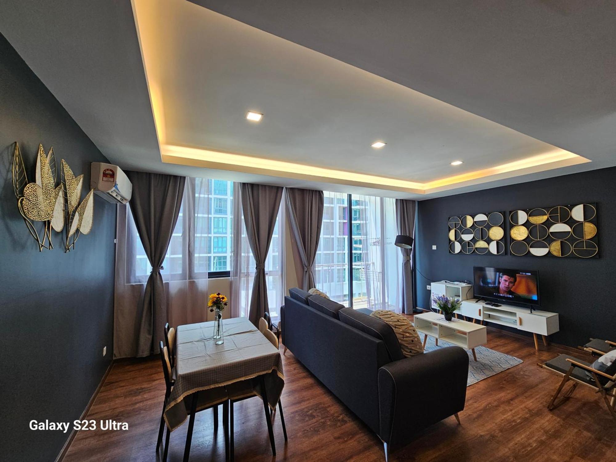 Lovely Vivacity Jazz Suite 2 Cozy Condo 2 Card Lv7 쿠칭 외부 사진