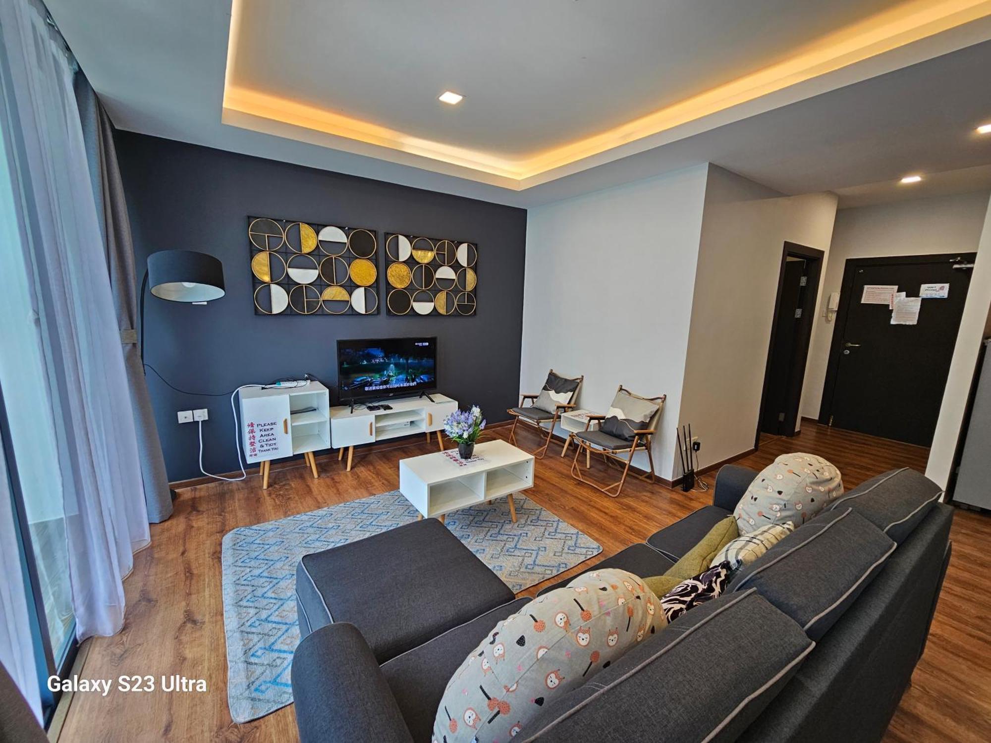 Lovely Vivacity Jazz Suite 2 Cozy Condo 2 Card Lv7 쿠칭 외부 사진